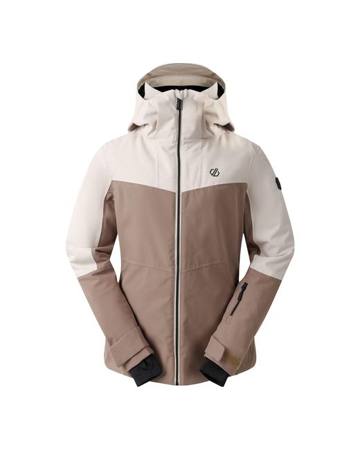 Dare 2b Gray Ladies Iced Waterproof Ski Jacket Morn/Pine Bark)
