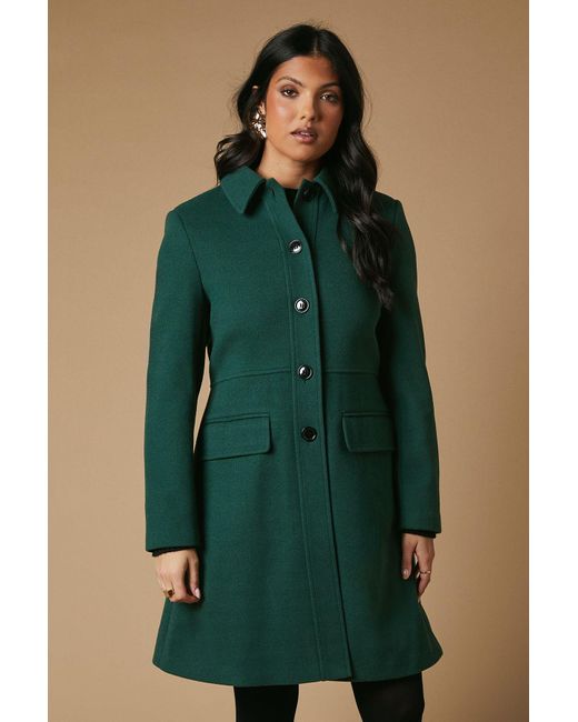 Oasis wool coat clearance