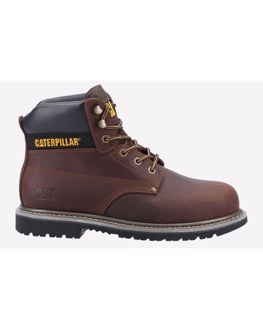 Caterpillar Safety Brown Powerplant S3 Gyw Boot for men