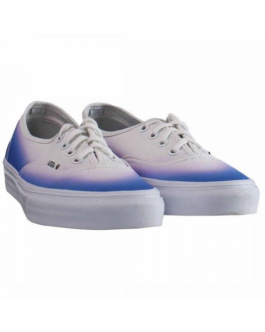 Vans Blue Authentic Plimsolls Canvas for men
