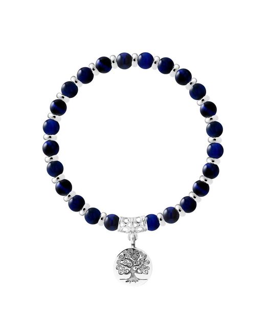 Rodney & Rolf Blue Bracelet Sterling 925 The Roads
