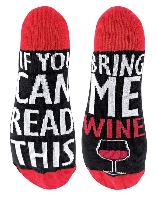 Sock Snob Red If You Can Read This Socks Bring Me for men