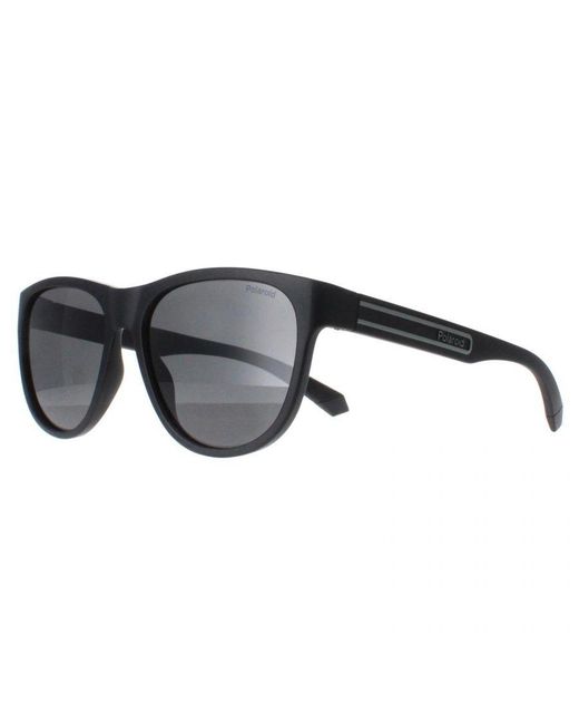 Polaroid Black Round Matte Polarized Pld 2156/S