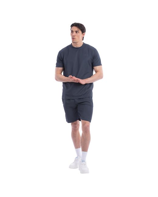 J.b.willis Blue Summer Set Short Sleeve T-Shirt And Shorts 2-Piece for men