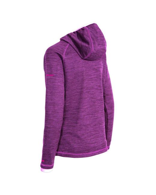 Trespass Purple Ladies Riverstone Fleece Jacket