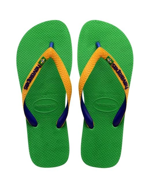 Havaianas Green Brasil Mix Flip-Flops