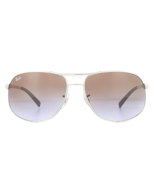 Ray-Ban Gray Sunglasses Rb3387 003/68 Gradient Metal (Archived)