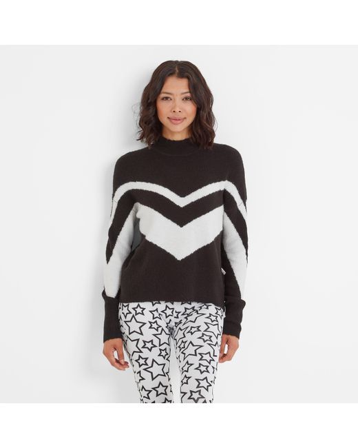 TOG24 White Piste Knitted Jumper