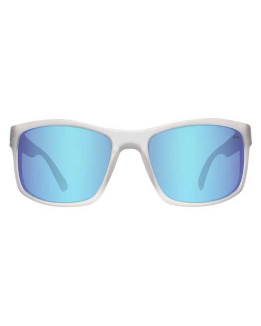 Quiksilver Blue Wrap Matte Crystal Mirrored Qs4005 for men