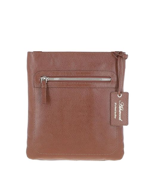 Ashwood Leather Brown 'Cienna' Real Crossbody Bag