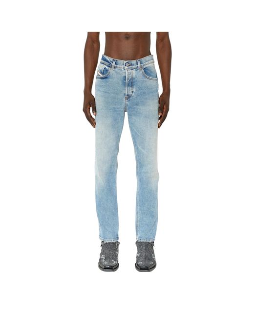 DIESEL Blue D-Fining Denim Jeans Tape for men