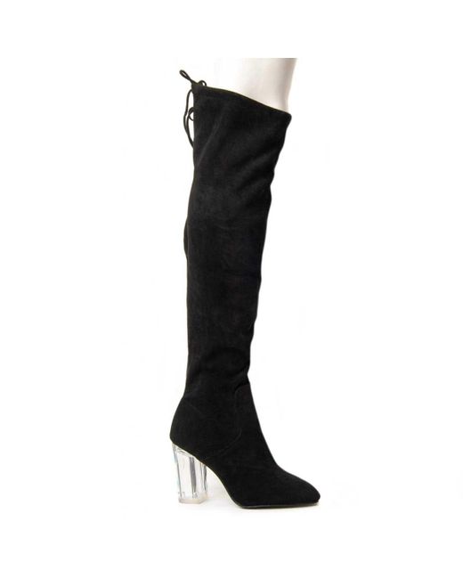 Montevita Black Heel Boot Botalan18