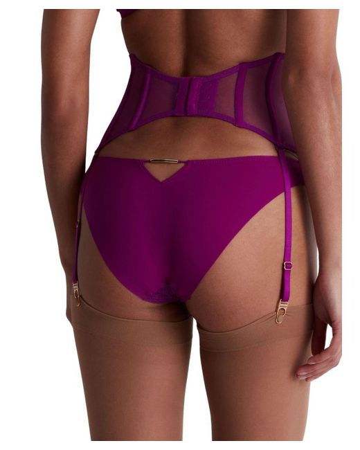 Aubade Purple Into The Groove Waist Cincher