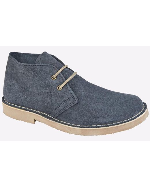 Roamer Blue Monticello Leather Boots for men
