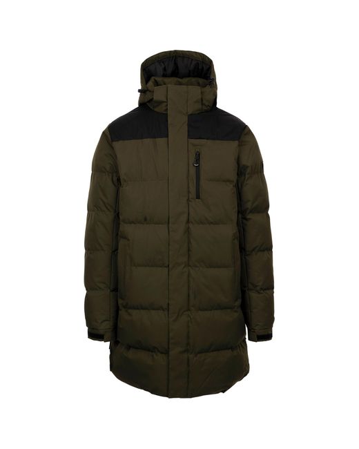 Trespass Green Clipster Padded Jacket (Dark Vine) for men