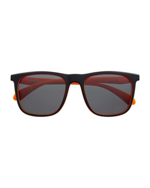 Superdry Brown Square Polarized Sds-5016 for men