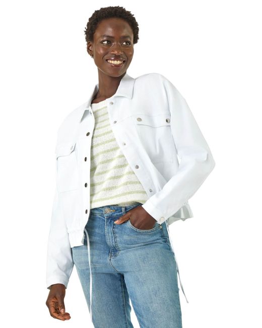 Roman Blue Utility Collared Pocket Jacket