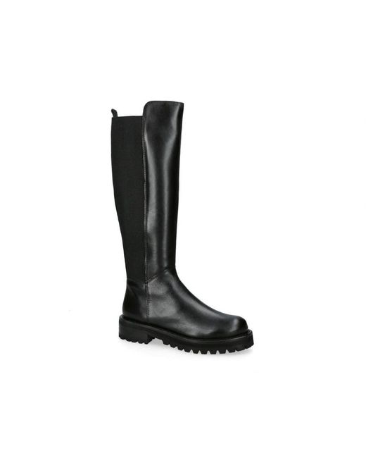 Kurt Geiger Black Leather Kgl South 5050 Boots Leather