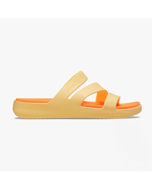 CROCSTM Orange 209587-78Z Getaway Strappy Sandals Golden Hour