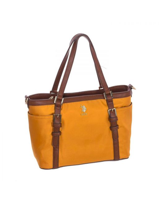 U.S. POLO ASSN. Orange Beuhu5642Wip Handbag