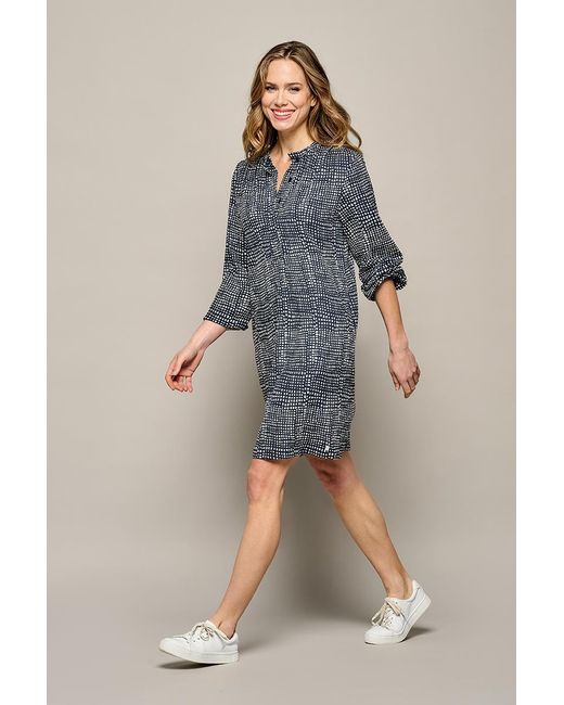 Mart Visser Cecile Print Tuniek Navy / Wit in het Blue