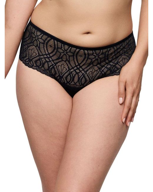 Primadonna Black Salerno Luxury Thong Midnight Polyamide