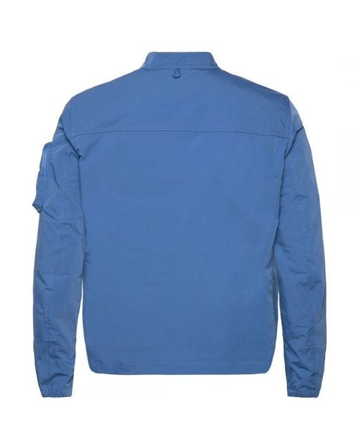 Belstaff Beam Forward Blue Windbreaker Jacket voor heren