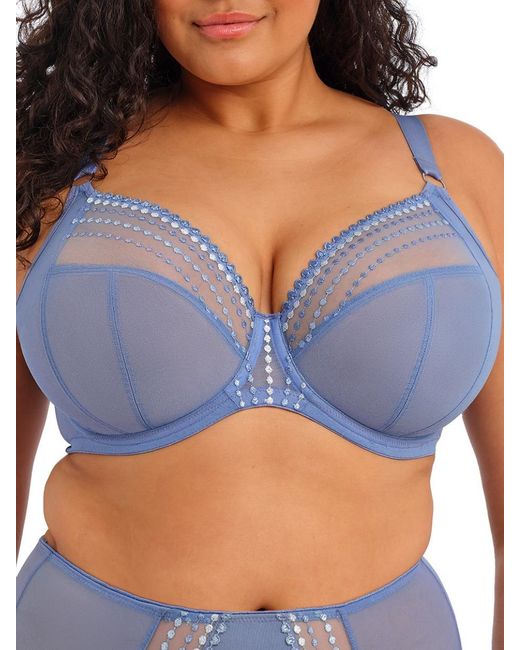 Elomi Blue Matilda Plunge Side Support Bra