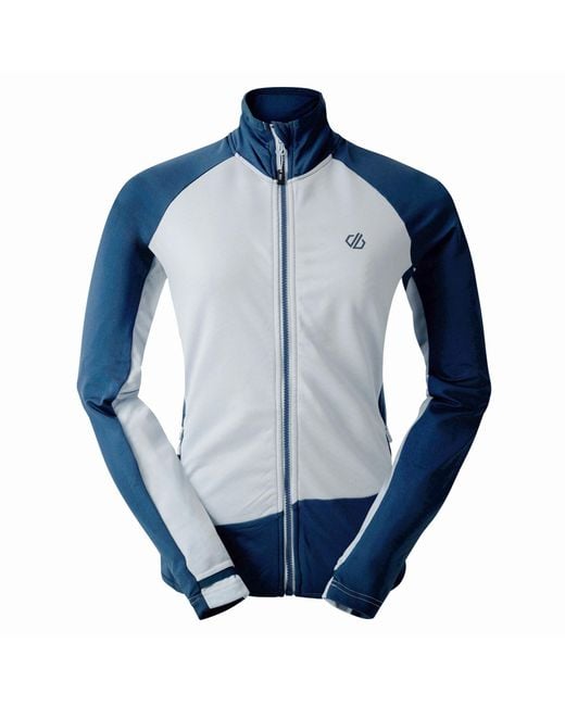 Dare 2b Blue Ladies Emerging Core Stretch Base Layer Top (Skyway/Moonlight Denim)
