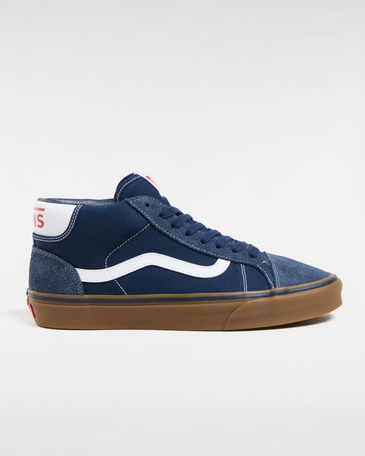 Vans Blue Mid Skool 37 Sneakers