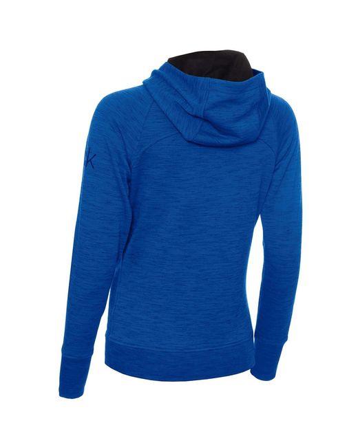 Calvin Klein Blue Regular Fit Raglan Sleeve Hoodie