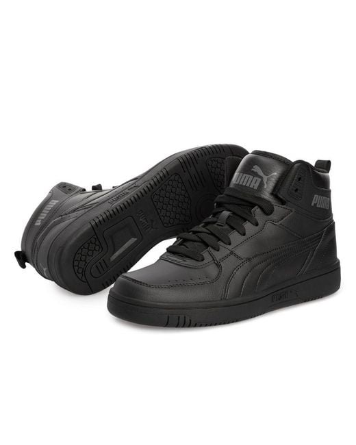 PUMA Black Rebound Joy Trainers Sports Shoes for men