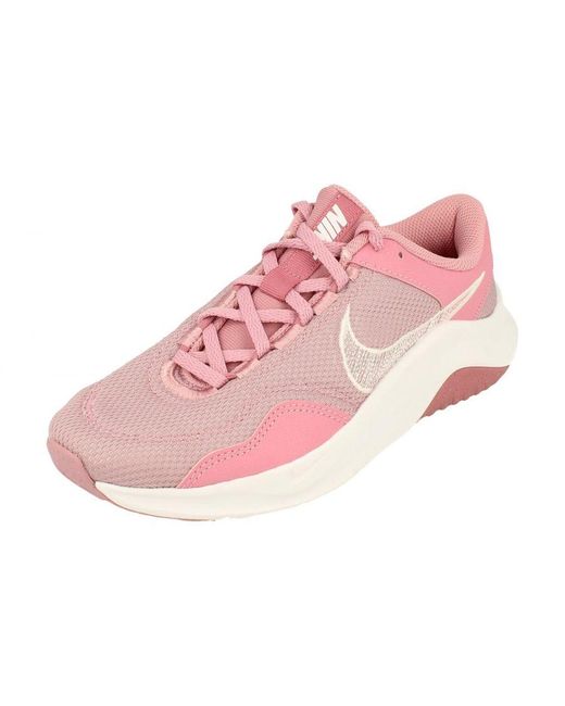 Nike Pink Legend Essential 3 Nn Trainers