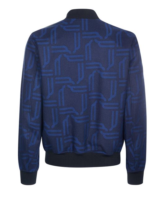 Bally Blauwe Herenjas, Tijdloos Design in het Blue voor heren