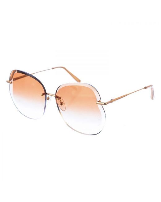 Longchamp White Sunglasses Lo160S
