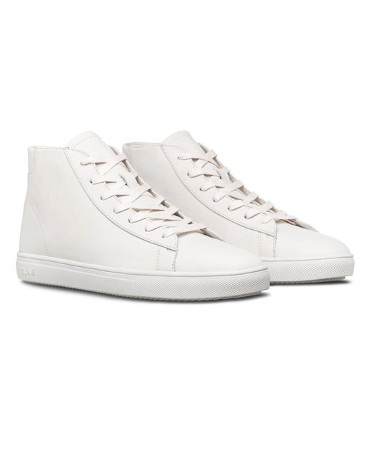 CLAE White Adults Low Top Trainers for men