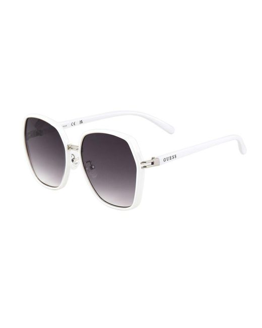 Guess Purple White Metal Sunglasses