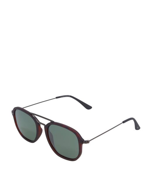 Privé Revaux Metallic Accessories Prive R The Dale Double Bridge Rectangle Sunglasses for men