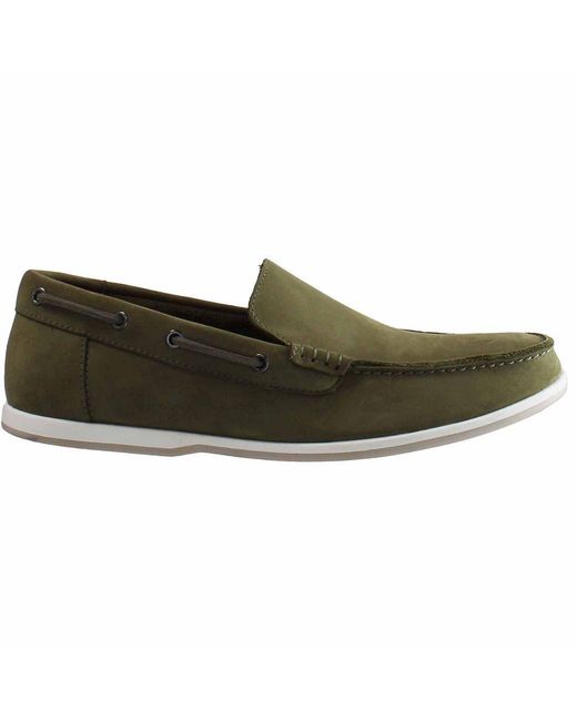 Clarks Green Morven Sun Shoes Leather for men