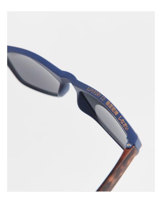 Superdry Blue Sdr Newfare Sunglasses for men