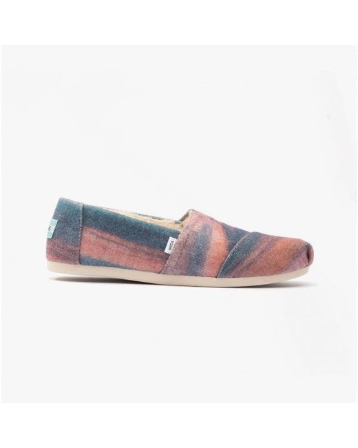 TOMS Blue Alpargata Espadrille
