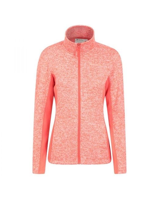 Mountain Warehouse Pink Ladies Idris Panelled Fleece Jacket ()