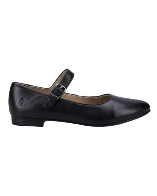 Hush Puppies Black Ladies Melissa Leather Mary Janes