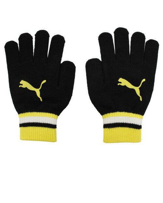 PUMA Black Cat Logo Gloves