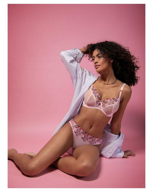 Freya Pink Show-Off Plunge Bra