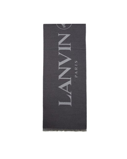 Lanvin Gray Scarf