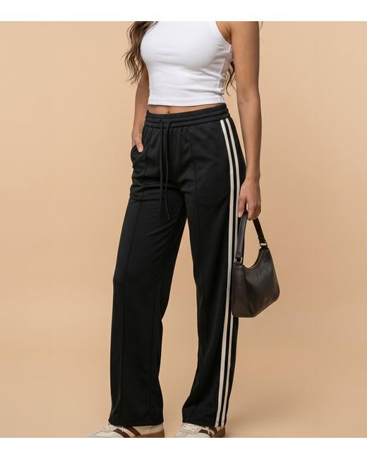 Urban Bliss Black Taped Trouser
