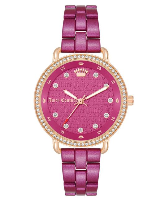 Juicy Couture Pink Rose Gold Watches