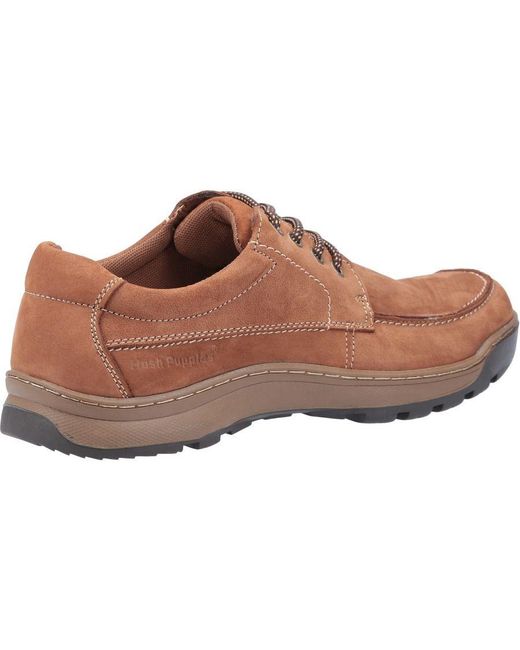 Hush Puppies Black Tucker Lace Shoe for men
