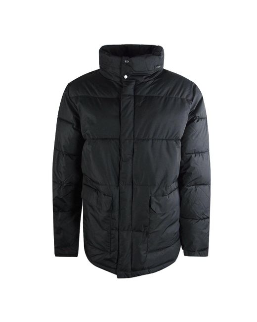 Aquascutum Black Active Puffer Jacket for men